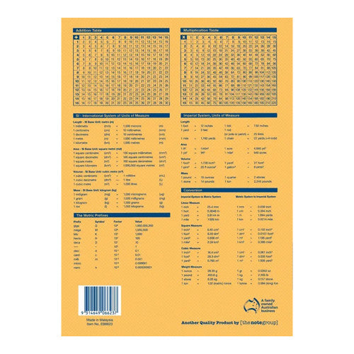 Writer Premium GGS Project Book 330 x 240mm 64 Page Plain Plus 24mm Dotted Thirds Crackers Pack of 10