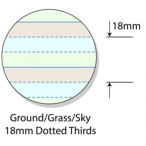 Writer Premium Ground Grass Sky Exercise Book A4 64 Page 18mm Dotted Thirds Snail Pack of 10