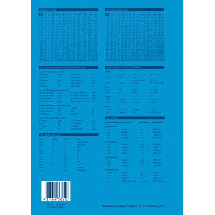 Writer Premium Ground Grass Sky Exercise Book A4 64 Page 24mm Dotted Thirds Bear Pack of 10