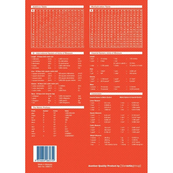 Writer Premium Project Book A4 96 Page Plain Plus 18mm Dotted Thirds with Margin Moon Pack of 10