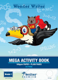 Writer Premium Wonder Writer Plain Mega Activity Book 330 x 240mm 64 Page 100gsm