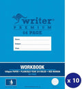 Writer Premium Workbook Plain/QLD Ruled Year 3/4 64pg 100gsm 330x240mm Windsurfer