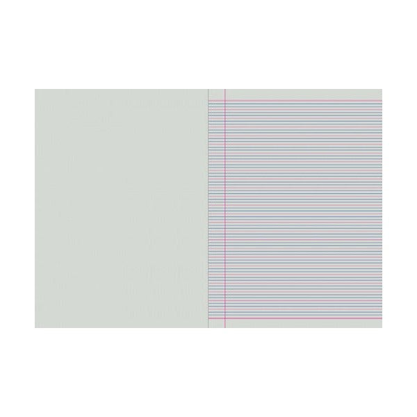 Writer Premium Workbook 330 x 240mm 64 Page Plain Plus QLD Year 3/4 Ruled Windsurfer Pack of 10