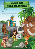 Writer Stone Age Mega Scrap Book 330 x 240mm 64 Page 70gsm