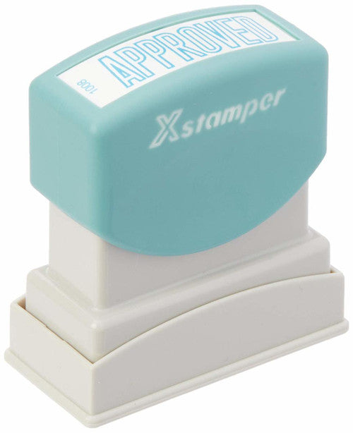 Xstamper CX-BN Message Stamp Approved Blue