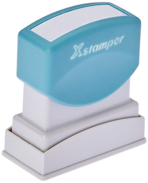 Xstamper CX-BN Message Stamp Cancelled Red