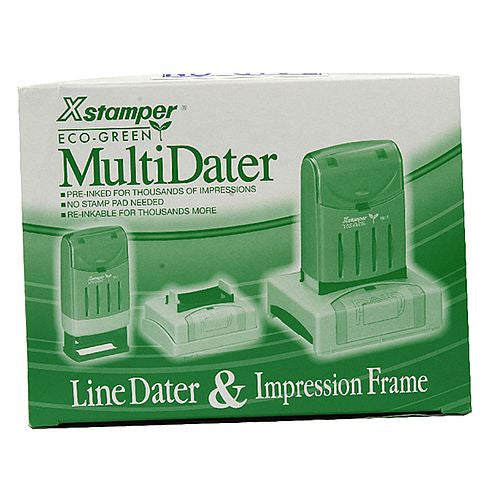 Xstamper Multi Dater Received Blue/Red