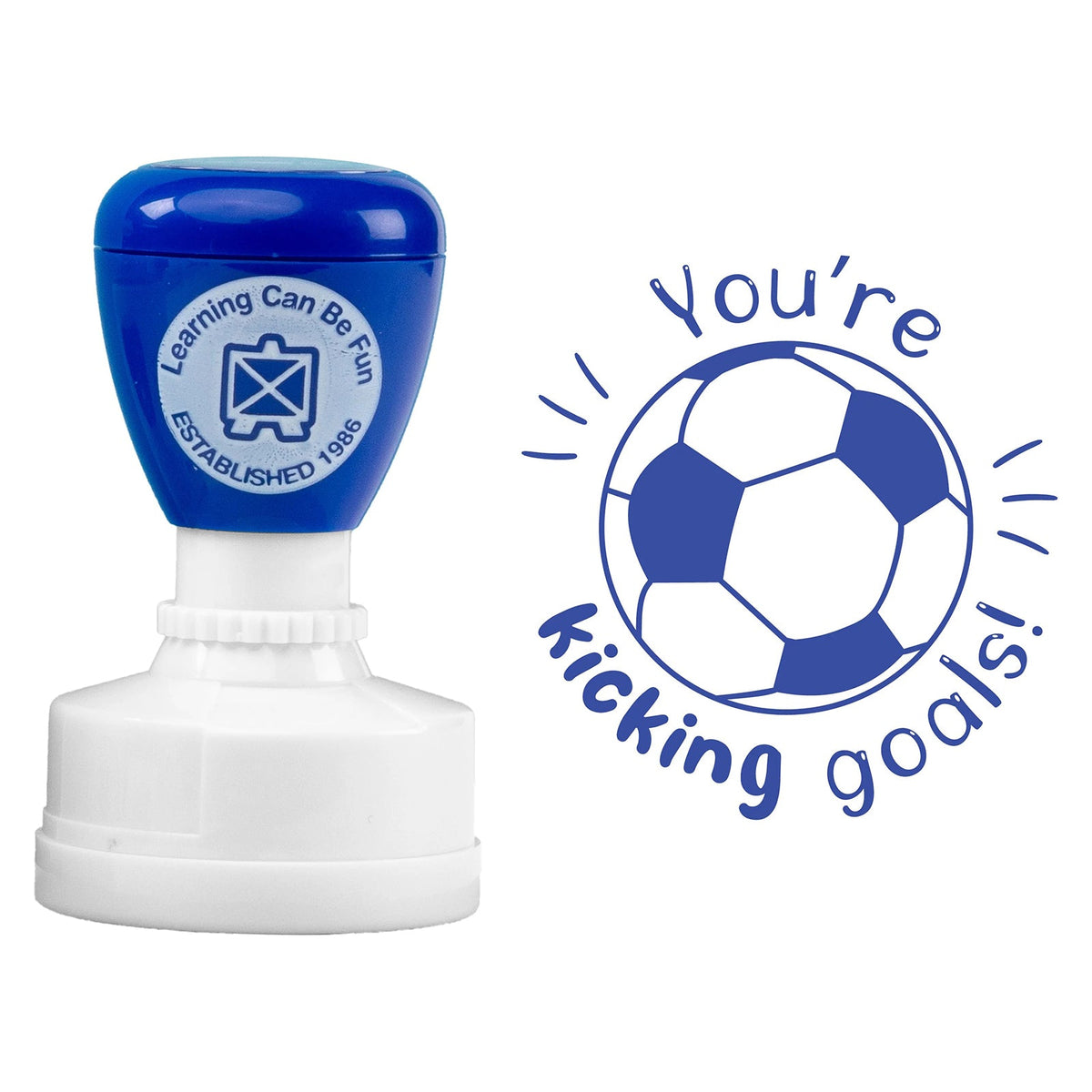 You're Kicking Goals Merit Stamp