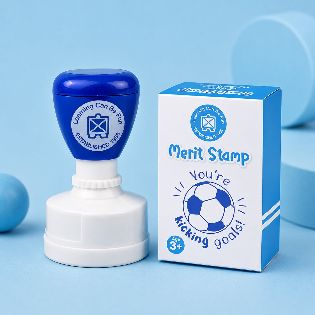 You're Kicking Goals Merit Stamp