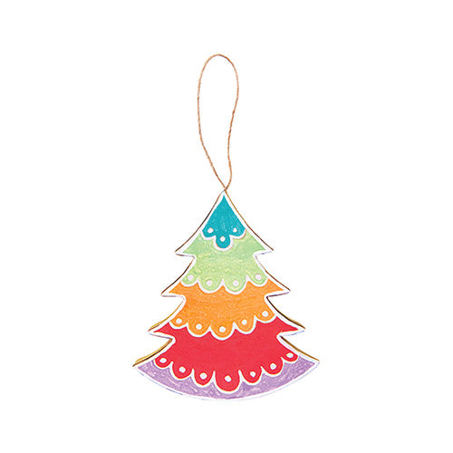 Zart 3D Tree and Star Ornaments Pack of 10