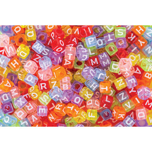 Zart Alphabet Cube Beads 100g