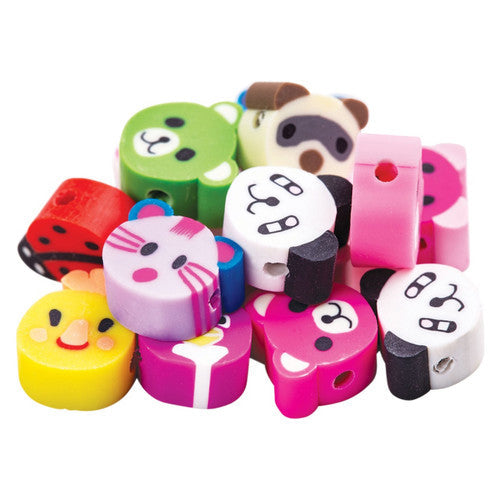Zart Animal Head Beads Pack of 200