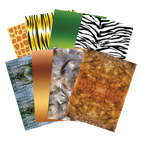 Zart Animal Pattern Papers A4 Pack of 40