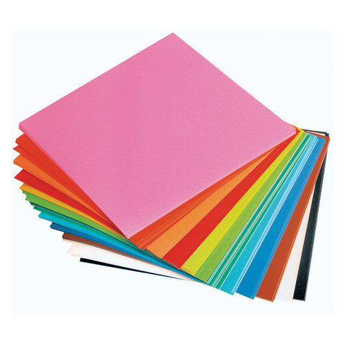 Zart Assorted Adhesive Paper Squares Pack of 100