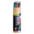 Zart Basics Jumbo Metallic Pencils Pack of 12