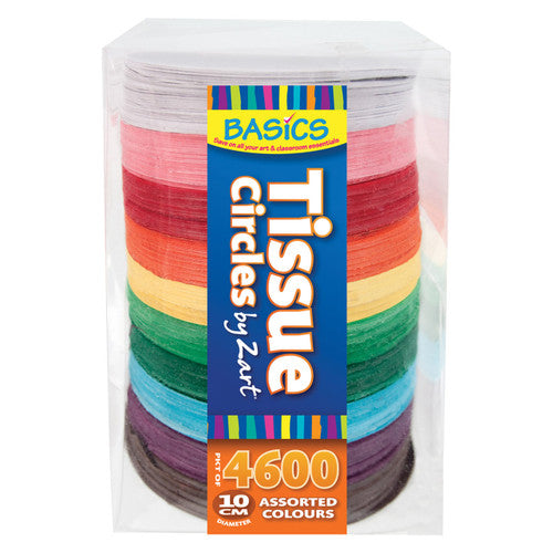 Zart Basics Tissue Circles Pack of 4600