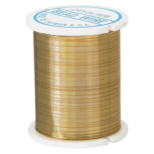 Zart Beading Wire 22m Gold