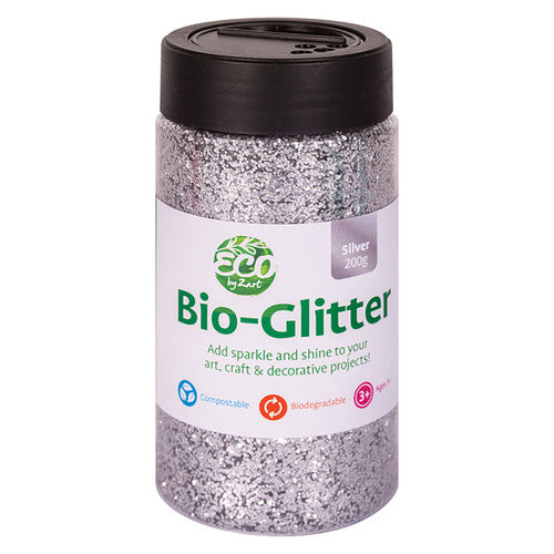 Zart Bio Glitter 200g Silver