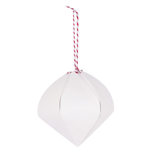Zart Cardboard 3D Baubles Pack of 10