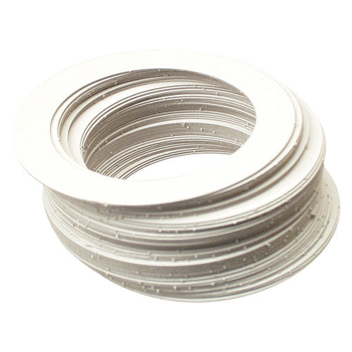 Zart Cardboard Rings and Circles Pack of 50
