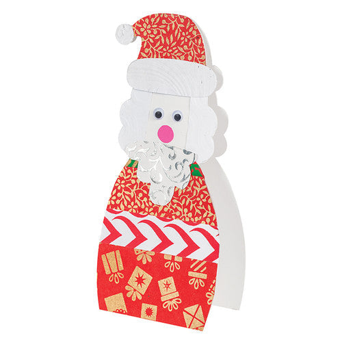 Zart Cardboard Standing Christmas Characters Pack of 12