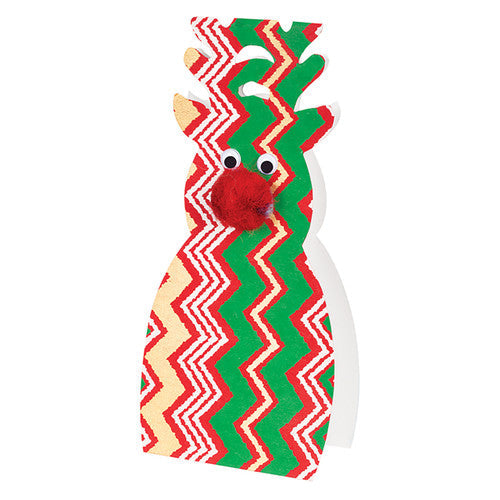 Zart Cardboard Standing Christmas Characters Pack of 12