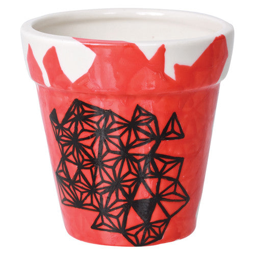 Zart Ceramic Flower Pots Pack of 4