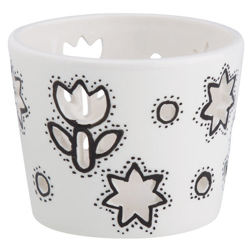Zart Ceramic Tea Light Holders Pack of 3