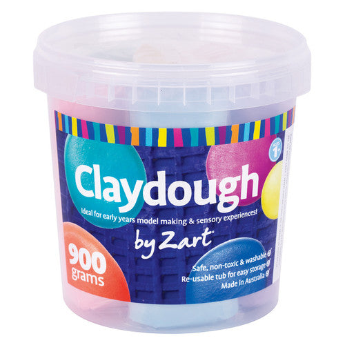 Zart Claydough Pastel Tub 900g