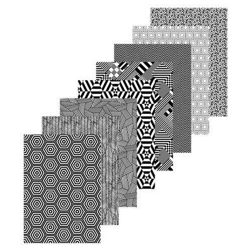 Zart Contrast Pattern Paper A4 Pack of 40