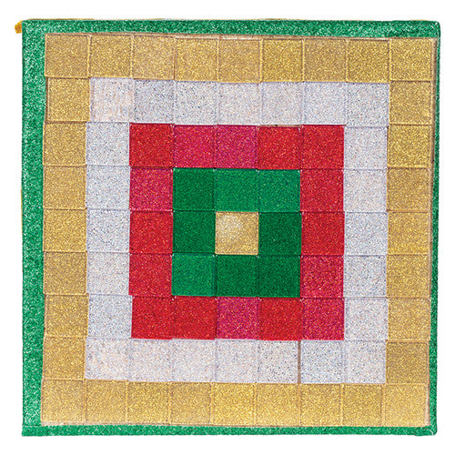 Zart Deco Mosaic Tiles Christmas Glitter 150g