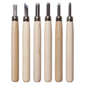 Zart Deluxe Lino and Wood Carving Tools Set of 6