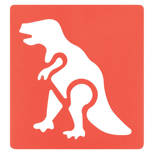 Zart Dinosaur Stencils Pack of 6