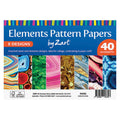 Zart Elements Pattern Papers A4 Pack of 40
