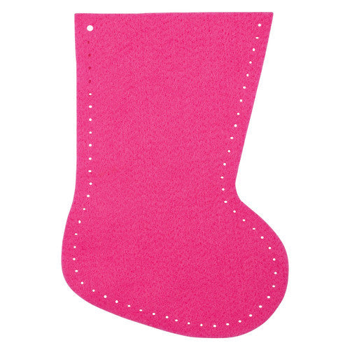 Zart Felt Stockings 14 x 20cm Assorted Pack of 20