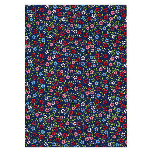 Zart Floral Motif Decorative Paper A4 Pack of 40