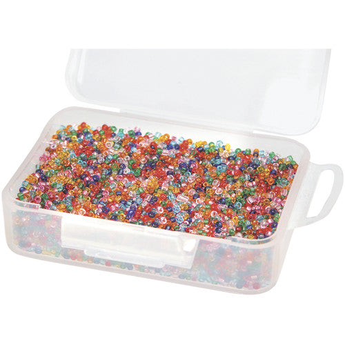 Zart Glass Seed Beads Assorted Tub 100g