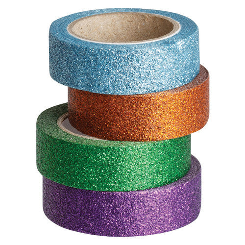 Zart Glitter Washi Tape Pack of 8