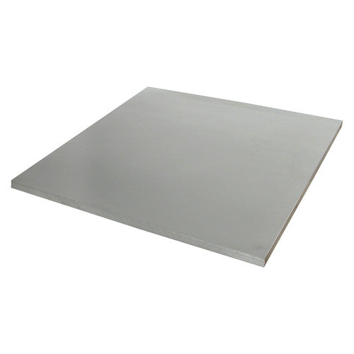Zart Kinder Squares Metallic 250mm Silver Pack of 100