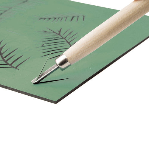 Zart Lino Tile Velvet Print Double-Sided 20 x 30cm