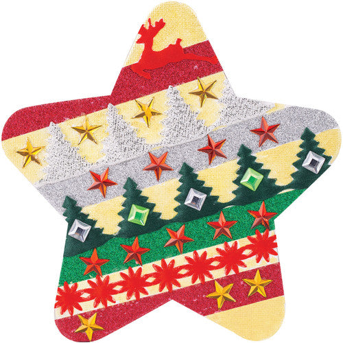 Zart Magnetic Canvas Board 15 x 15cm Star Set of 4