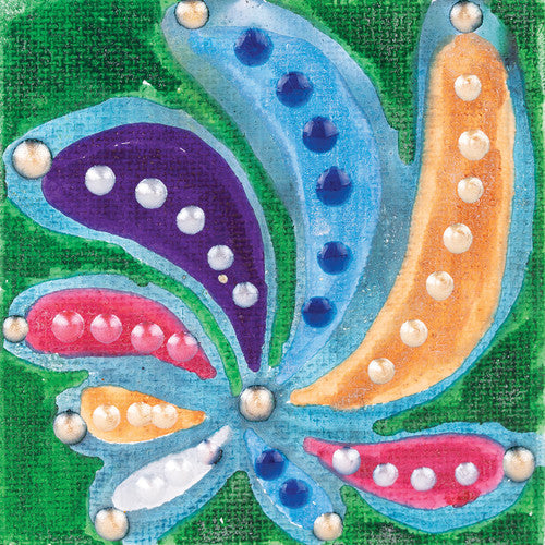 Zart Magnetic Canvas Board 7.5 x 7.5cm Square Set of 4
