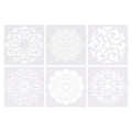 Zart Mandala Stencils Pack of 6