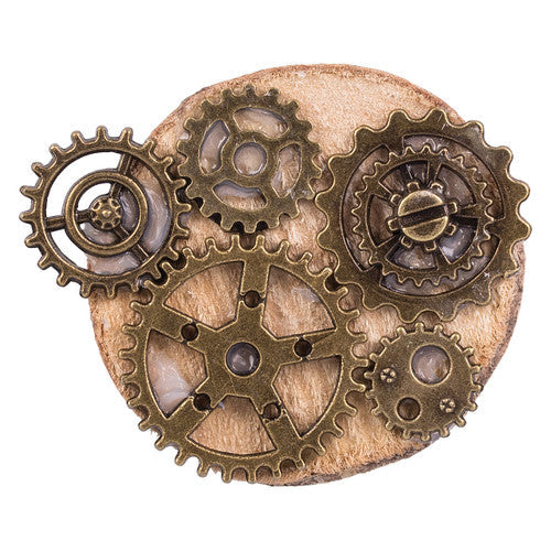 Zart Metal Gears and Cogs Assorted Pack of 48
