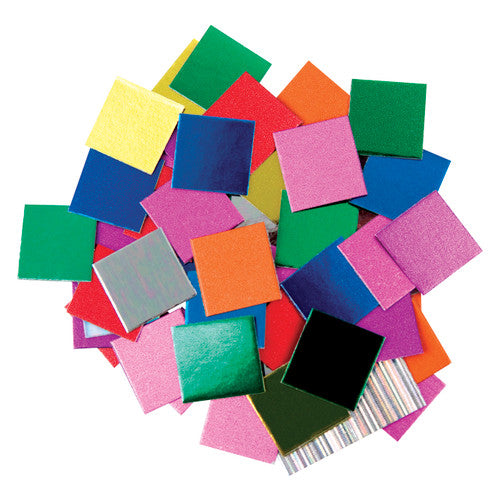 Zart Metallic Mosaic Squares 1cm and 2cm Pack of 5000