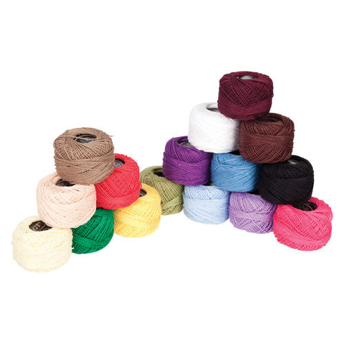 Zart Mini Perle Cotton Thin #8 Assorted Box of 42