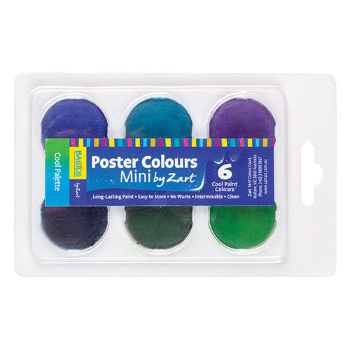 Zart Mini Poster Colours Cool