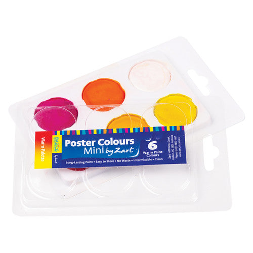 Zart Mini Poster Colours Warm