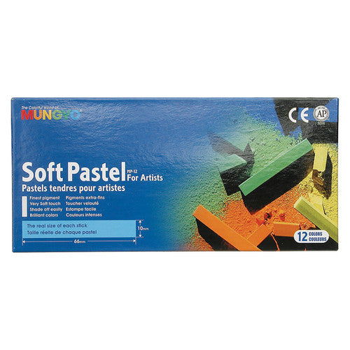 Zart Mungyo Soft Pastels Assorted Pack of 12