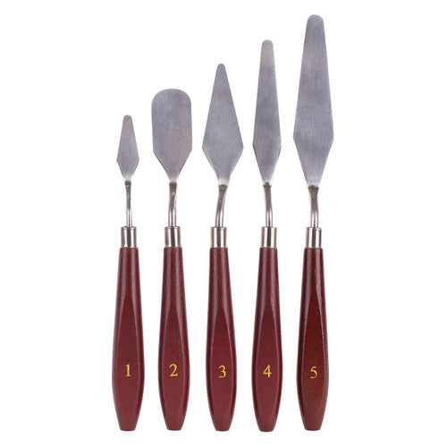 Zart Palette Knives Assorted Set of 5